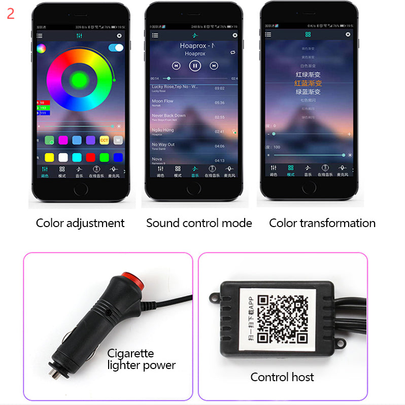 KFZ Ambiente Beleuchtung