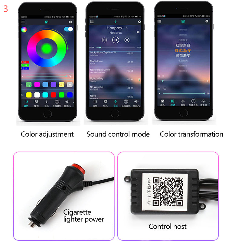 KFZ Ambiente Beleuchtung