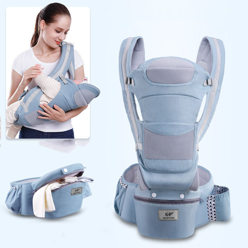 Ergonomische Babytrage Kleinkind Baby Hüftsitzträger 3 In 1 Nach vorne Gerichtet Ergonomische Känguru Baby Wrap Sling