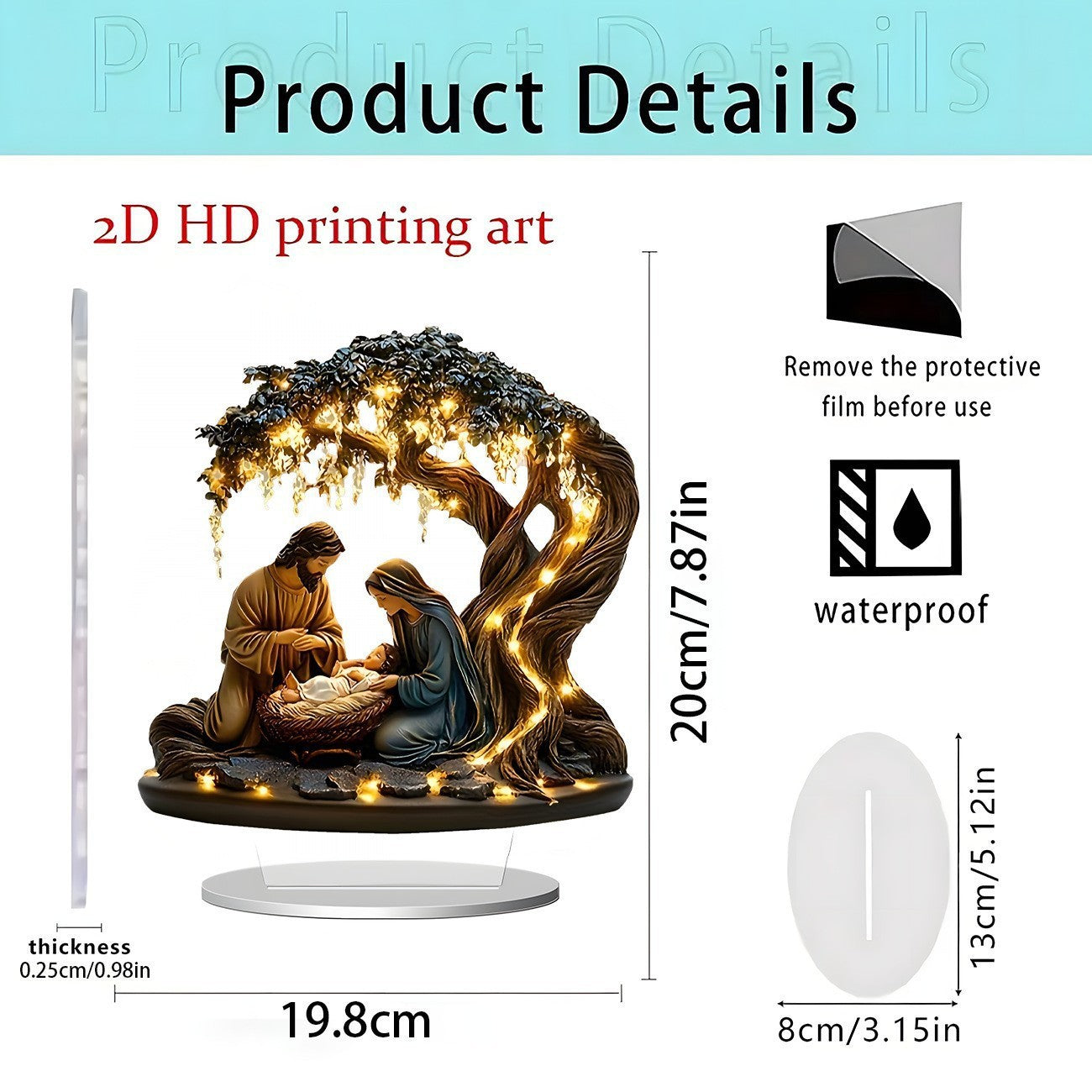 Ostern Acryl Stehende Zeichen