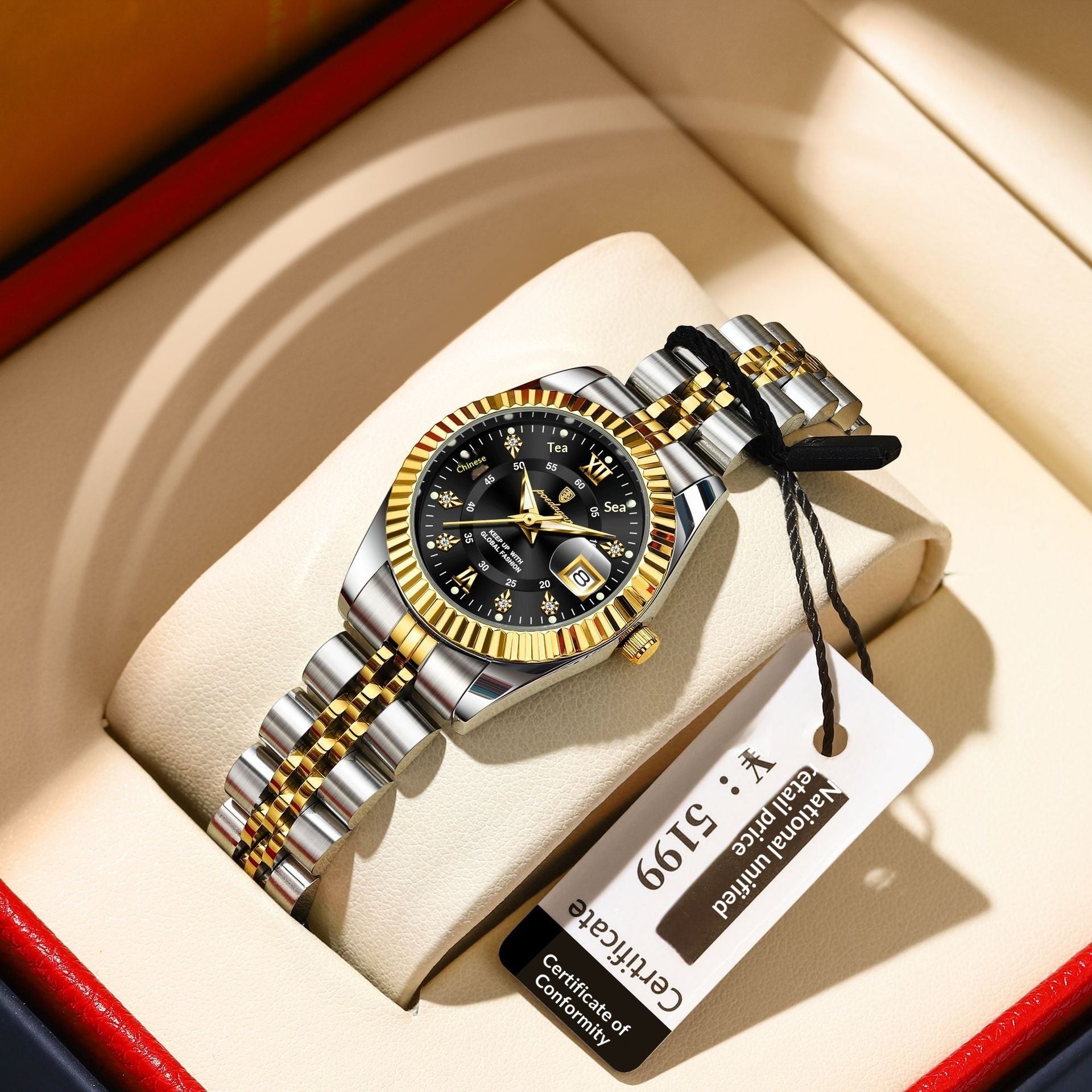 Stilvolle Damen Armbanduhr