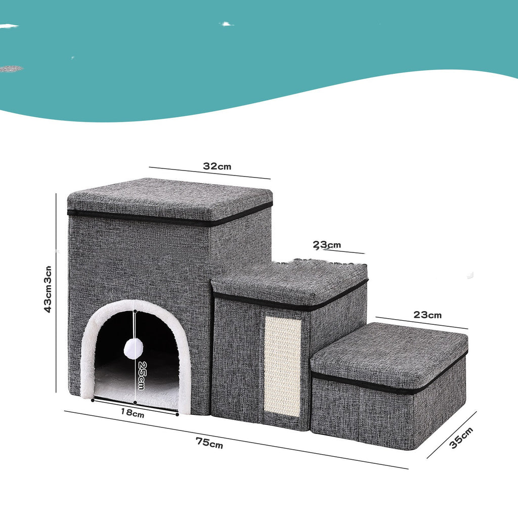 Rutschfeste Hunde und Katzen Sofaleiter