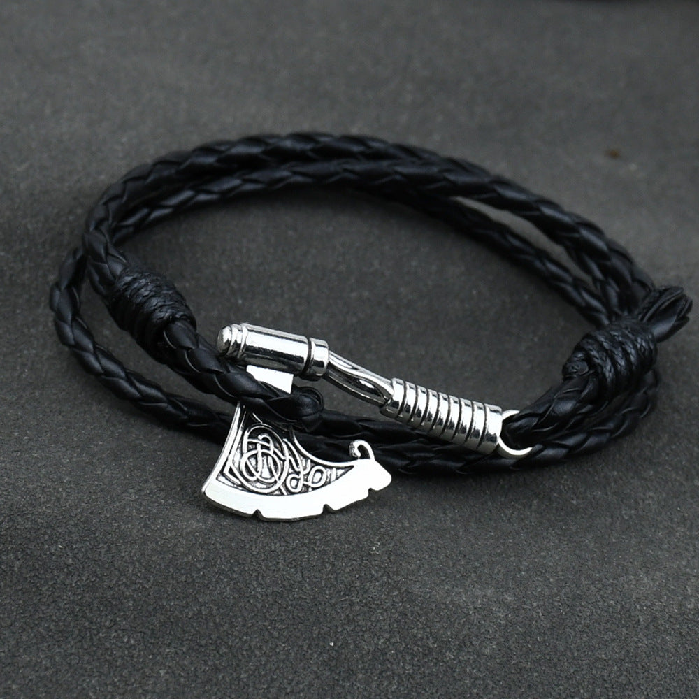 Herren Schmuck Axt Anker Wikinger Armband