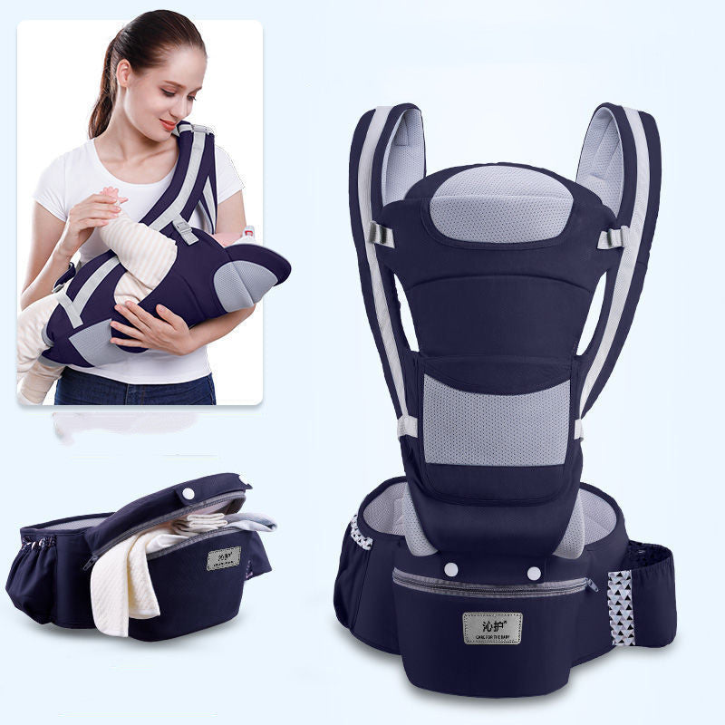 Ergonomische Babytrage Kleinkind Baby Hüftsitzträger 3 In 1 Nach vorne Gerichtet Ergonomische Känguru Baby Wrap Sling
