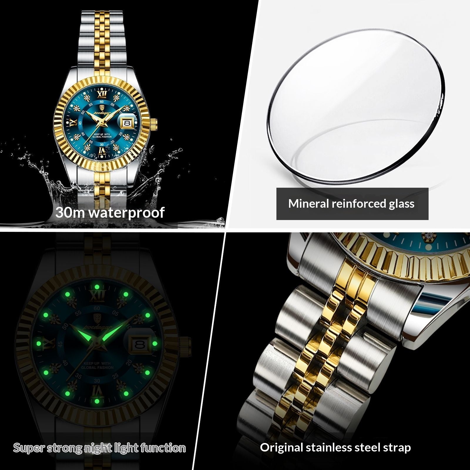 Stilvolle Damen Armbanduhr