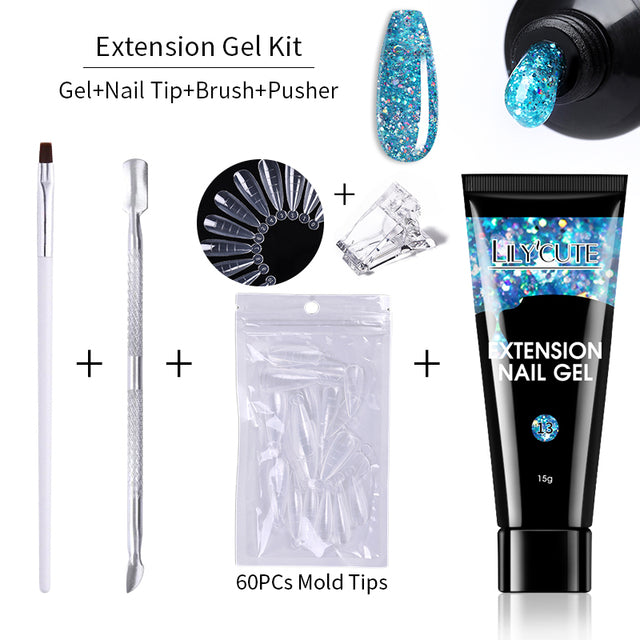 Nagelverlängerung Gel Kit