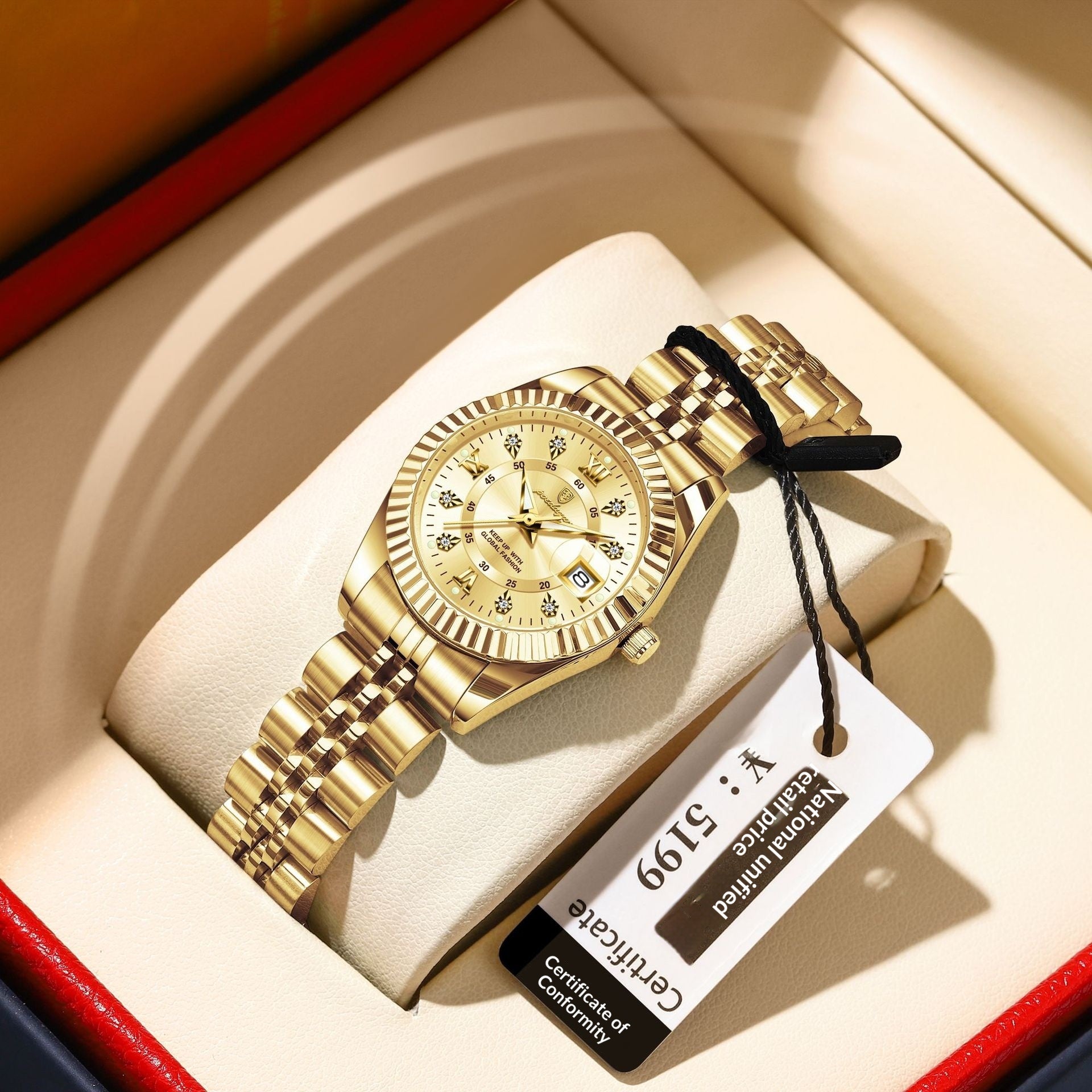 Stilvolle Damen Armbanduhr