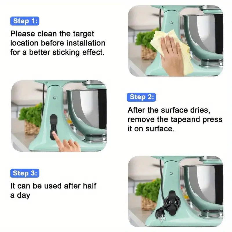 Kabel-Organizer für Küchengeräte und Gadgets (1 Stück)